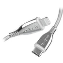 Naztech Titanium Lightning Cable (6', White)