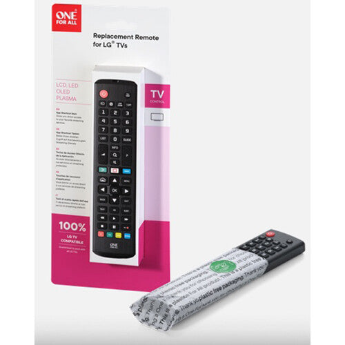 One For All LG TV Replacement Remote