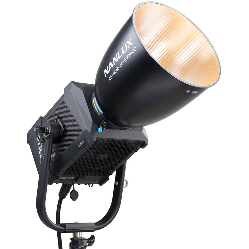 Nanlux Evoke 2400B Bi-Color LED Monolight Kit with 45&deg; Reflector and Light-Only Flight Case