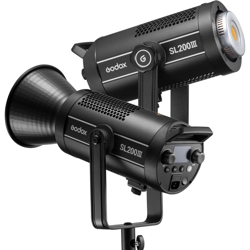 Godox SL200III SL Series LED Video Monolight (2-Light Kit)