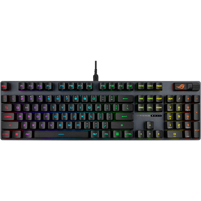 ASUS Republic of Gamers Strix Scope II 96 Wired Gaming Keyboard (RX Blue Optical Switches)