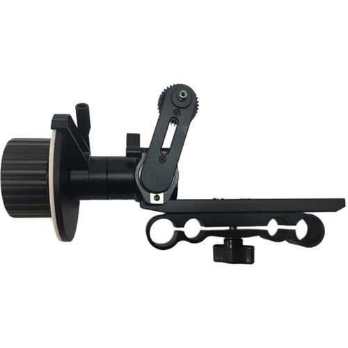 Cavision Single Wheel Follow Focus for 15 & 19mm Studio Rods with Slide-On Bracket (Canon 0.5 MOD)