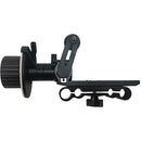 Cavision Single Wheel Follow Focus for 15 & 19mm Studio Rods with Slide-On Bracket (Cine 0.8 MOD)