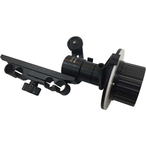 Cavision Single Wheel Follow Focus for 15mm Studio Rods with Slide-On Bracket (Canon 0.5 MOD)