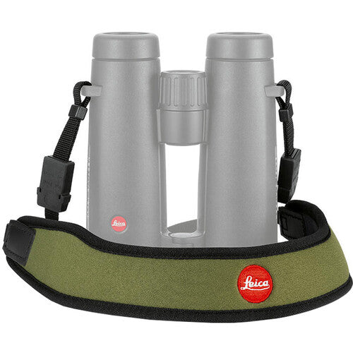 Leica Neoprene Binoculars Strap (Olive Green)