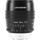 Lensbaby Velvet 85mm f/1.8 Lens with Copper Rings (Nikon Z)