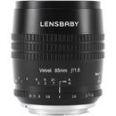 Lensbaby Velvet 85mm f/1.8 Lens with Copper Rings (Nikon Z)