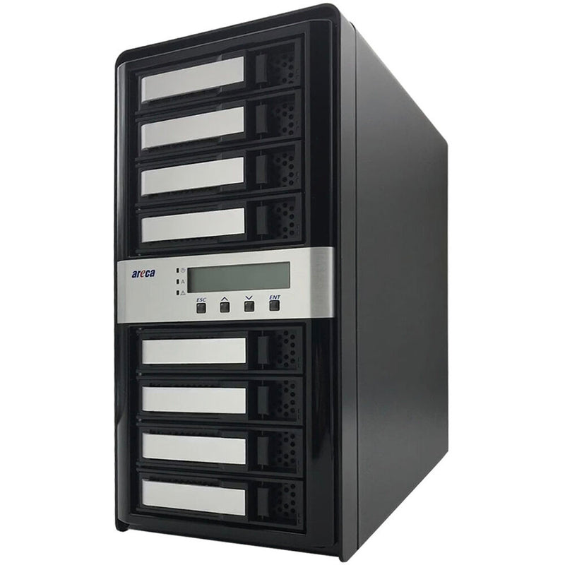 Areca ARC-8050T3U 160TB 8-Bay Thunderbolt 3 RAID Array (8 x 20TB)