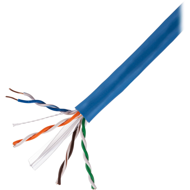 Dynotech Cat 6 UTP Bulk CMR Ethernet Cable (1000', Blue)