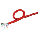 SatMaximum Cat 6a UTP Bulk Ethernet Cable (1000', Red)