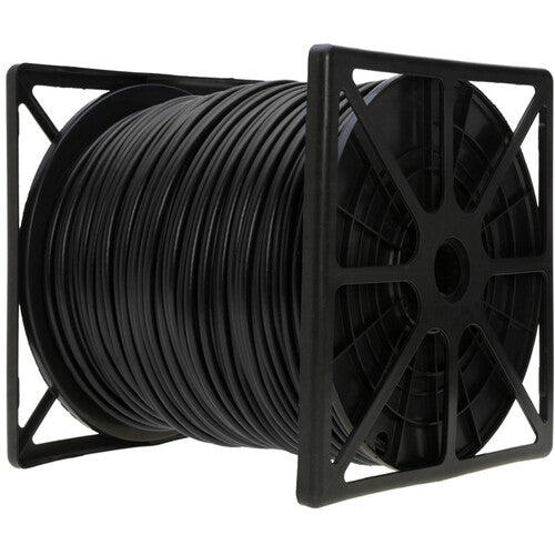 SatMaximum RG59 Coaxial Siamese Cable (500', Black)