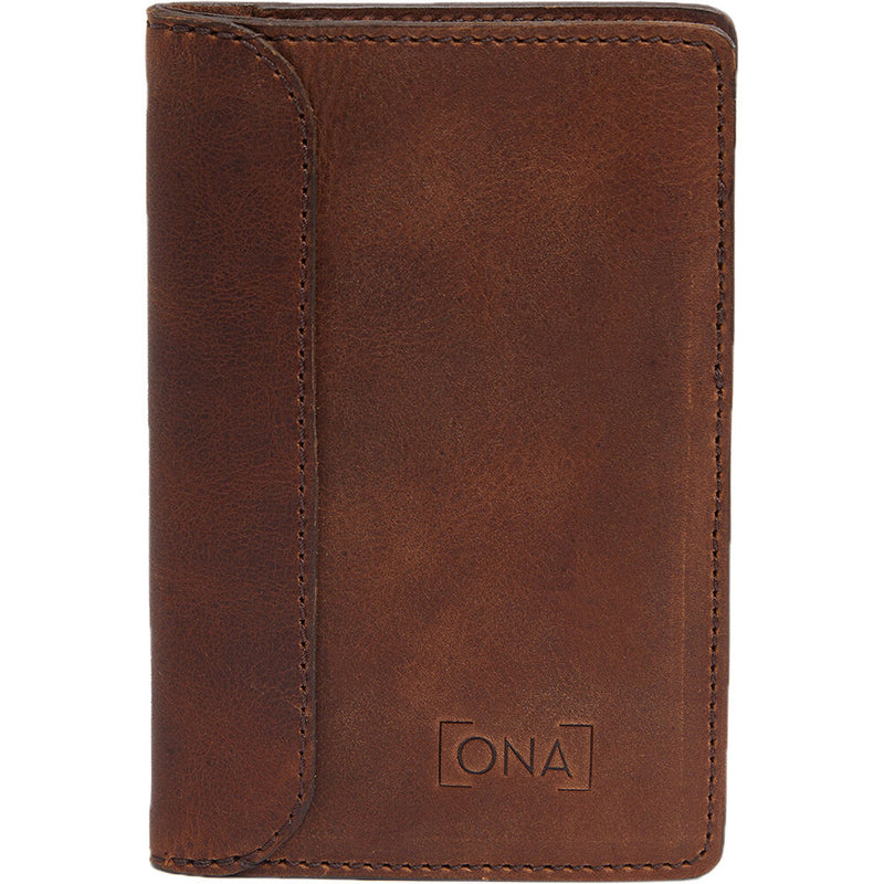 ONA Passport Wallet (Antique Cognac)