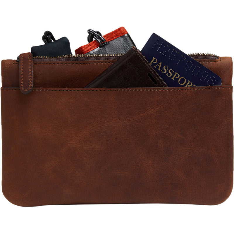 ONA Pouch (Antique Cognac Leather)