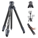 Neewer TP62 Carbon Fiber Travel Tripod with Ball Head