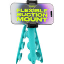 Tenikle Pro Bendable Suction Cup Tripod Mount (Teal)