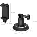 SmallRig Suction Cup Mounting Support for Action Cameras