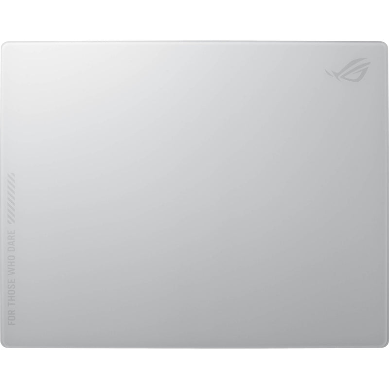 ASUS Republic of Gamers Moonstone Ace L Glass Gaming Mouse Pad (Moonlight White)