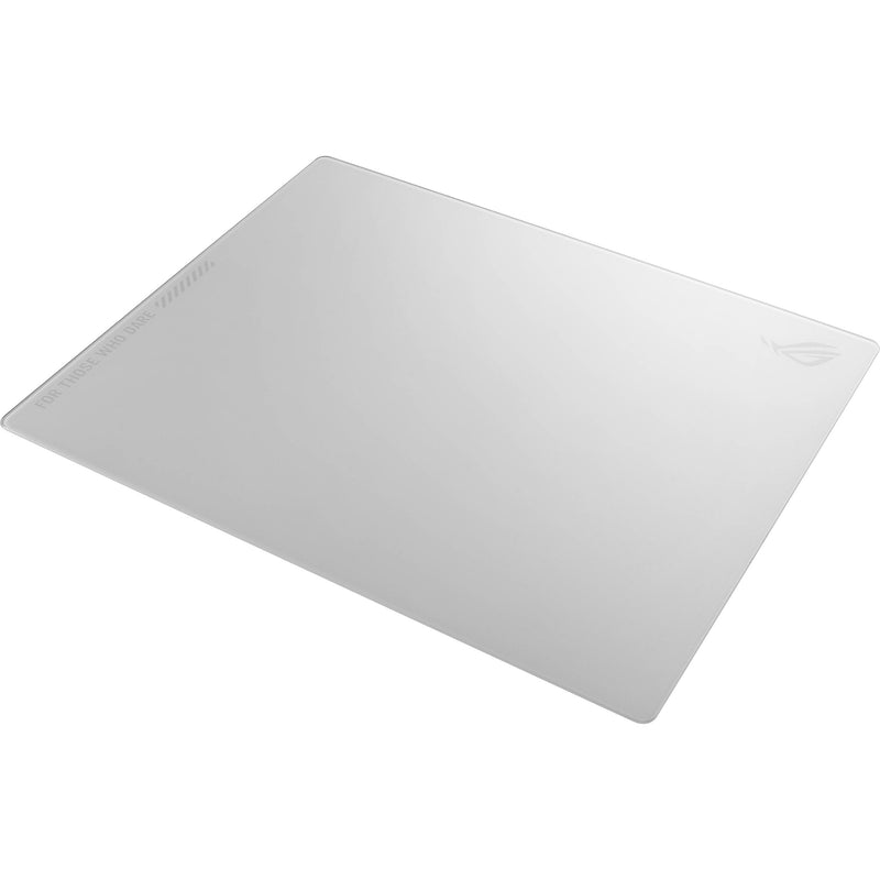 ASUS Republic of Gamers Moonstone Ace L Glass Gaming Mouse Pad (Moonlight White)