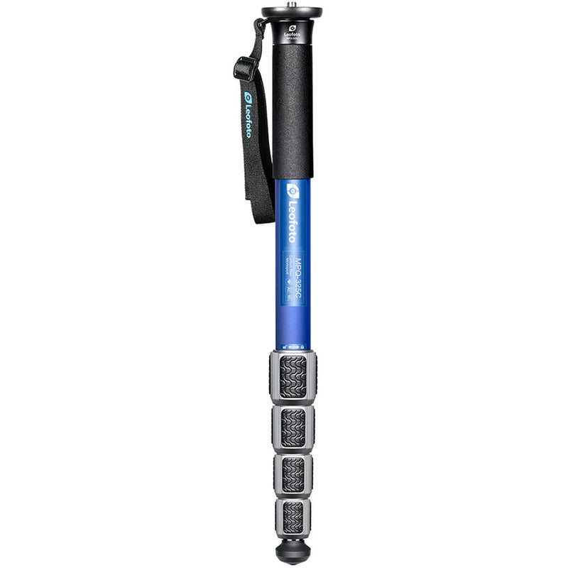 Leofoto MPQ-325C Premium Carbon Fiber Monopod with Case (Blue)