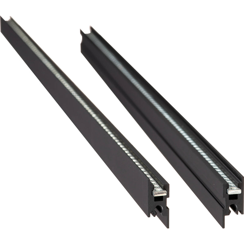 TipTop Audio Z-Rails for DIY Eurorack Case (Pair, 84 HP, Black)