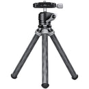 Leofoto MT-02C Mini Tabletop Travel Tripod with LH-22 Mini Ball Head (Black)