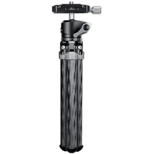 Leofoto MT-02C Mini Tabletop Travel Tripod with LH-22 Mini Ball Head (Black)