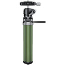 Leofoto MT-02C Mini Tabletop Travel Tripod with LH-22 Mini Ball Head (Olive Green)