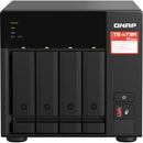 QNAP TS-473A 4-Bay NAS Enclosure with QSW-1105-5T Network Switch