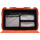 Nanuk 938 Survival Gear Wheeled Hard Case with Lid Organizer&nbsp;(Orange, 51.1L)