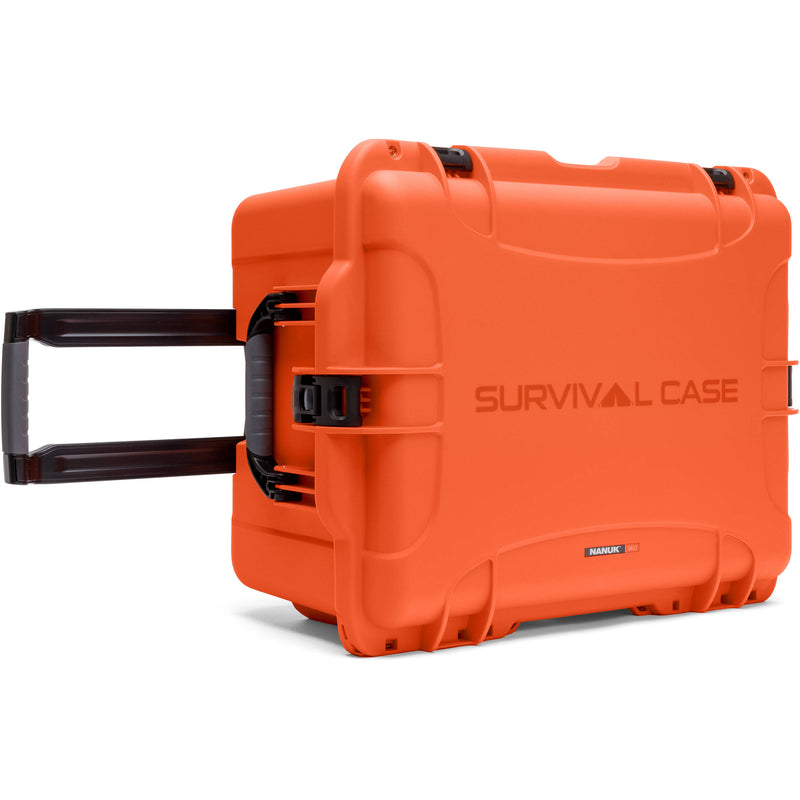 Nanuk 960 Survival Gear Wheeled Hard Case (Orange, 79L)