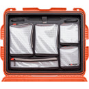 Nanuk 960 Survival Gear Wheeled Hard Case with Lid Organizer&nbsp;(Orange, 79L)