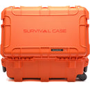 Nanuk 962 Survival Hard Case with Lid Organizer (Orange, 70L)