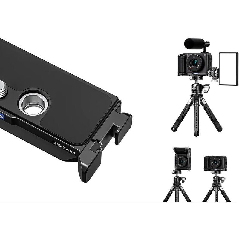 Leofoto L-Bracket for Sony ZV-E1 Mirrorless Camera (Black)