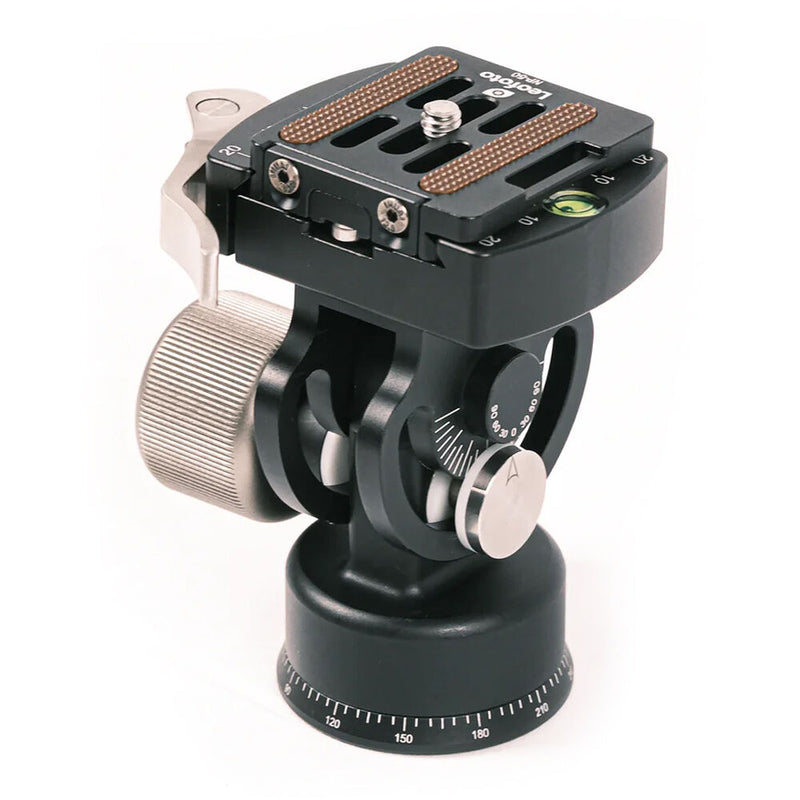 Leofoto VH-20LR 2-Way Monopod Head with Lever Release Clamp