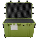 Eylar XXXL Transport Roller Case with Foam (32", Green)