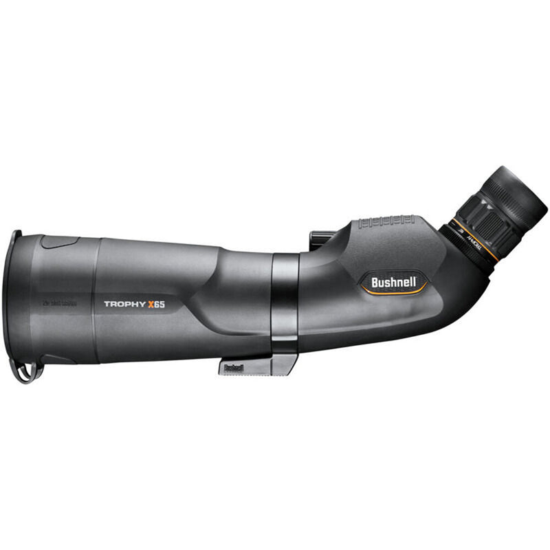 Bushnell 20-60x65 Trophy Extreme Spotting Scope (Angled Viewing, Black)