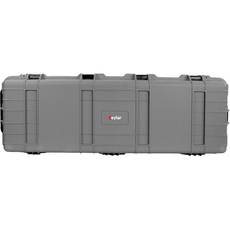 Eylar XL 44-Inch Deep Heavy Transport Roller Rifle Hard Case with Foam (Gray)