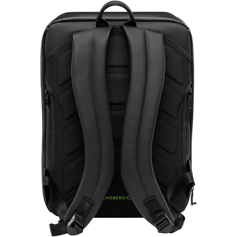 RAINSBERG Classic Backpack with Touch Lock (Black, 22L)