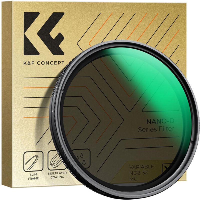 K&F Concept Nano-D Series Variable ND Filter (77mm, 1 to 5-Stop)