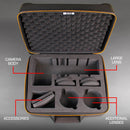 USA GEAR H-Series HXP Hard Shell SLR Camera Foam Case (Black)