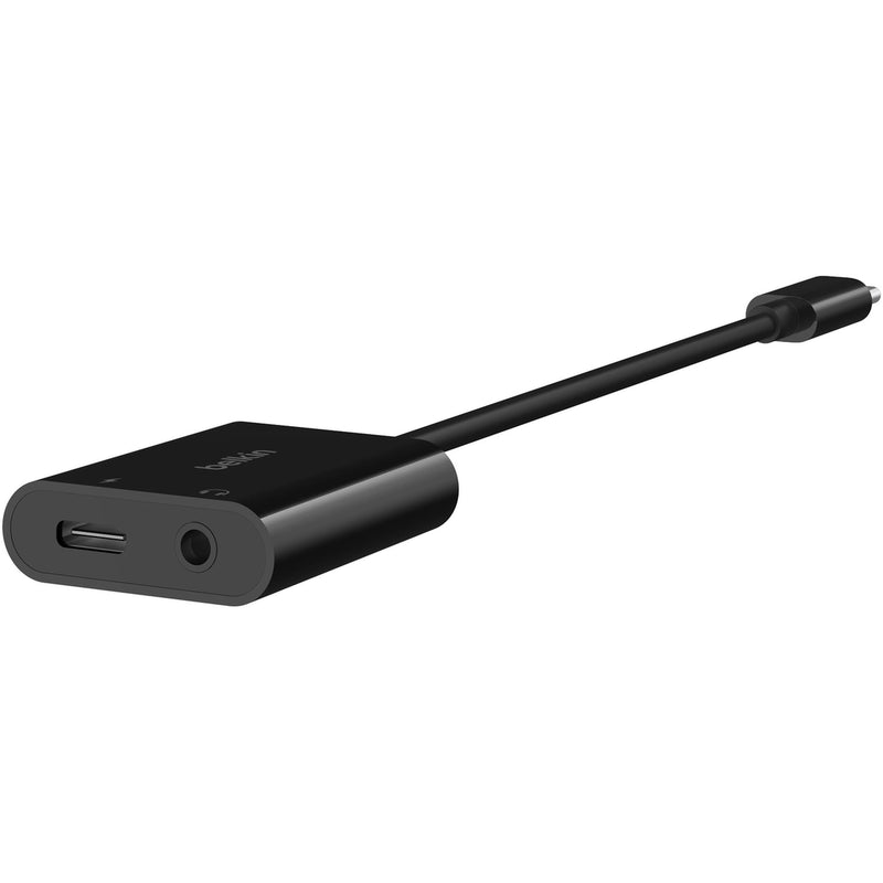 Belkin RockStar 3.5mm Audio and USB-C Charge Adapter