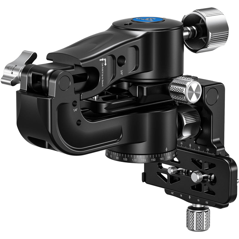 Leofoto PG-2 Folding Gimbal Head with Arca-Type QR Set