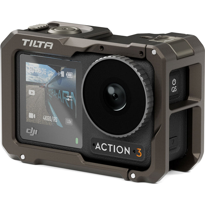 Tilta Full Camera Cage for DJI Osmo Action 3 (Tactical Gray)