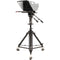 ikan 15" Widescreen Teleprompter with Tally Light, Pedestal & Dolly Turnkey