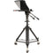 ikan 15" Widescreen Teleprompter with Tally Light, Pedestal & Dolly Turnkey with Travel Case