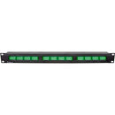 Alzatex Speaker Patch Panel with Phoenix Connectors (1 RU)