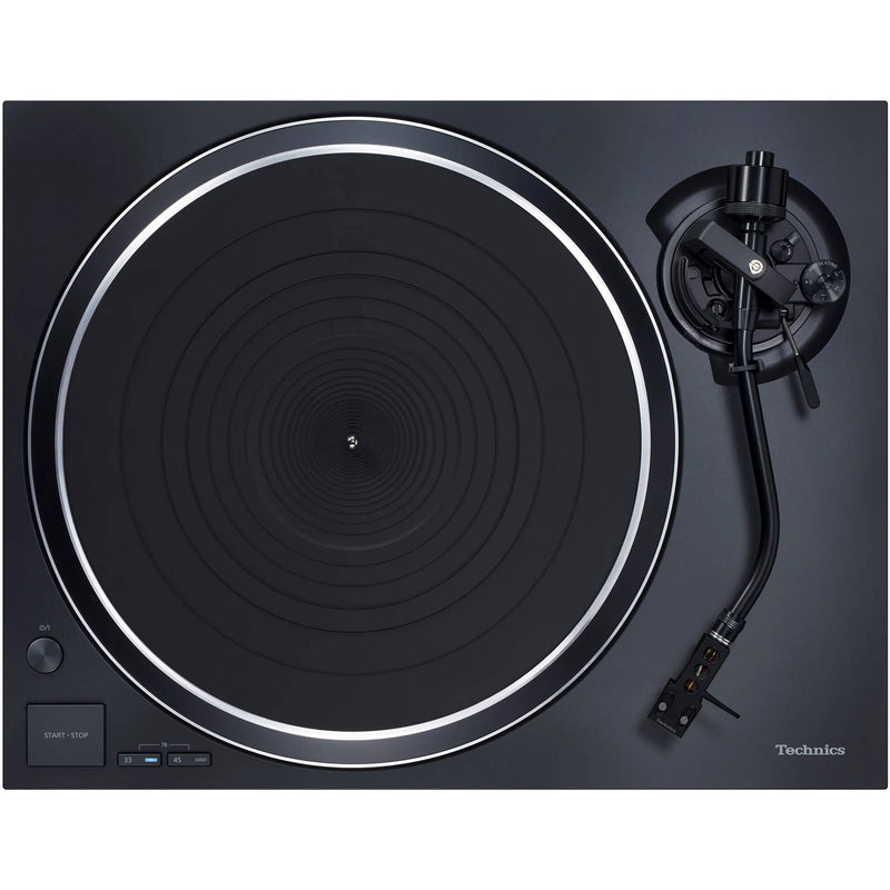 Technics SL-1500C Manual Three-Speed Direct-Drive Turntable (Black)