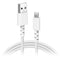 ANKER Powerline Select+ Braided USB-A to Lightning Cable (6', White)