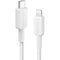 ANKER Bio-Braided USB-C to Lightning Cable (White, 6')