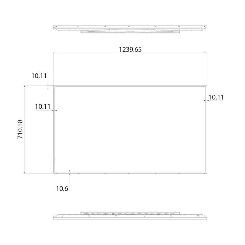 Hisense GM50D Series 55" UHD 4K Commercial Monitor